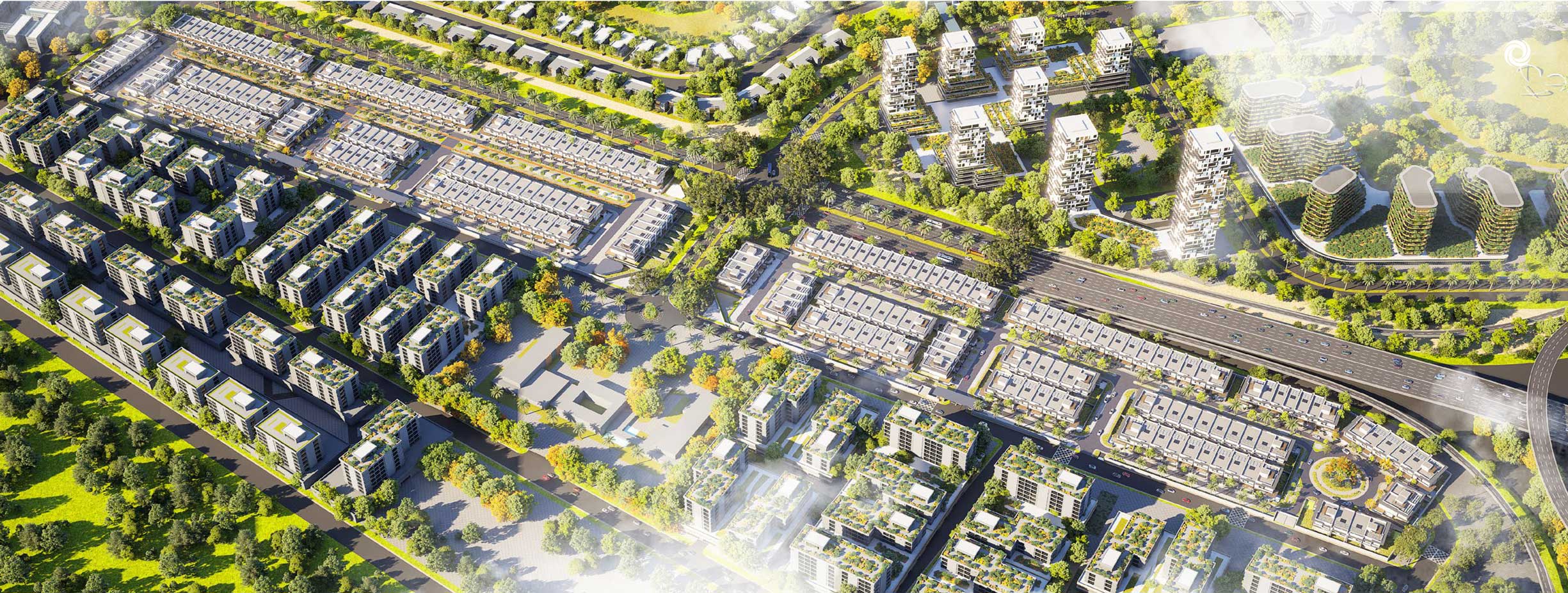 masterplan-pinwood-village-townhouse-jumeirah-golf-estates-wasl