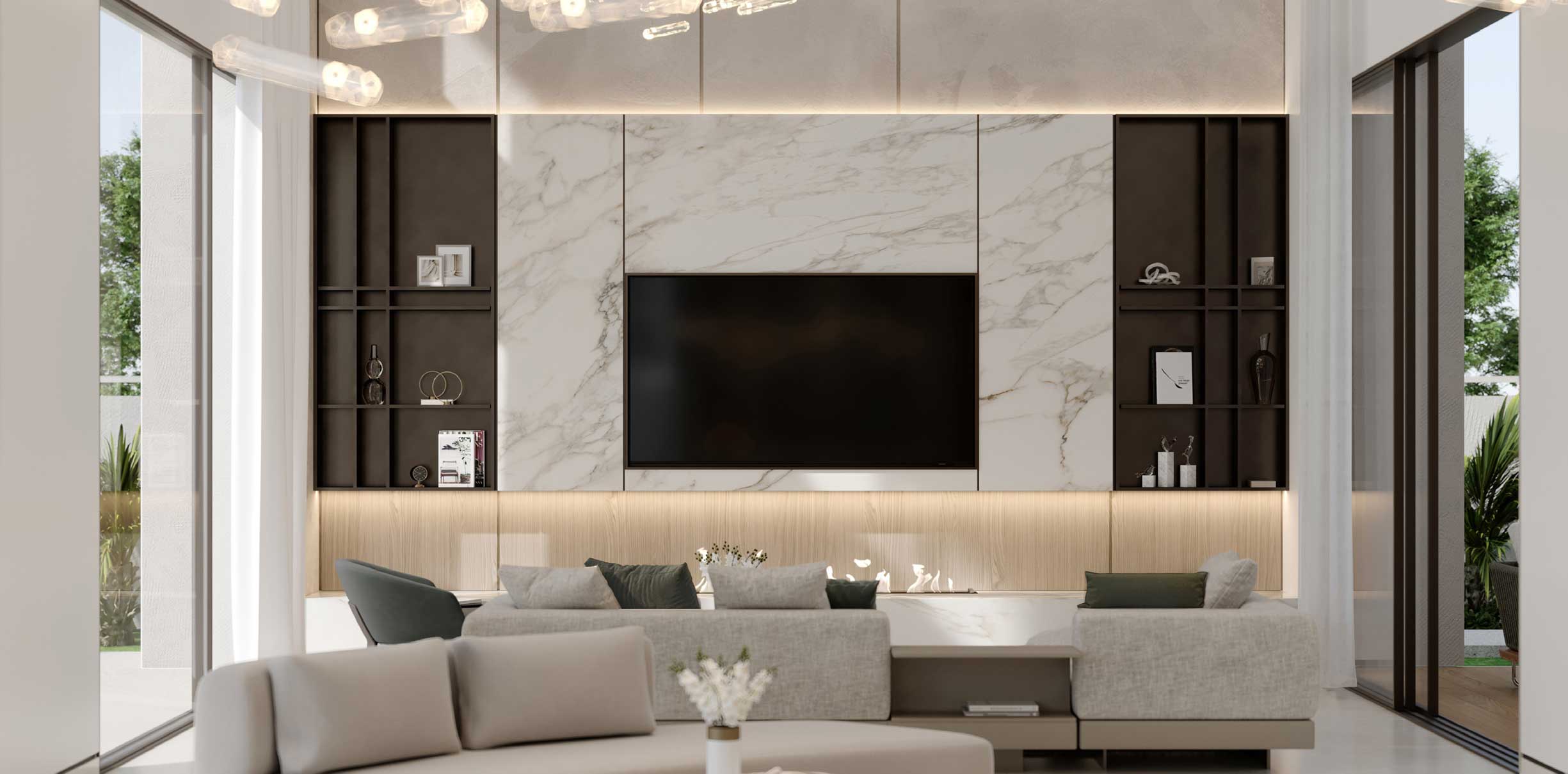 informal-living-CedarwoodEstates-Wasl-Jumeirah-Golf-Estates